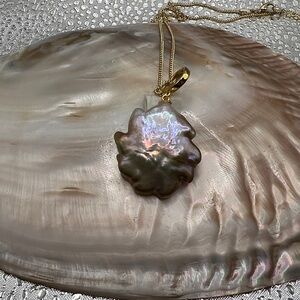 "Sunburst" Freshwater Pearl Necklace